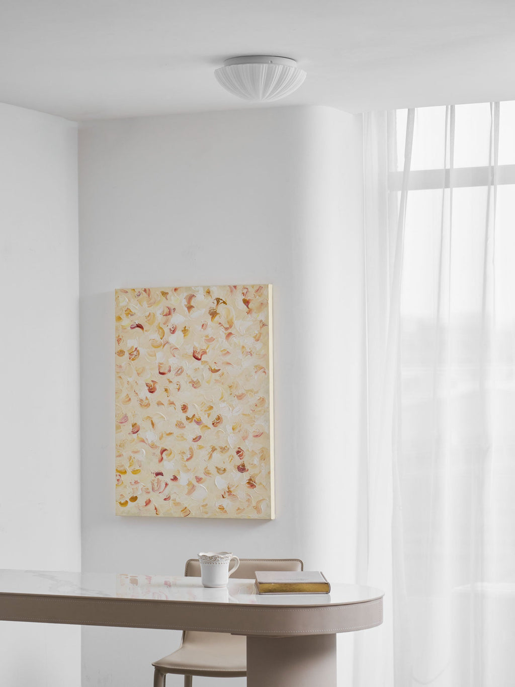 Lampada da soffitto Devan Seashell