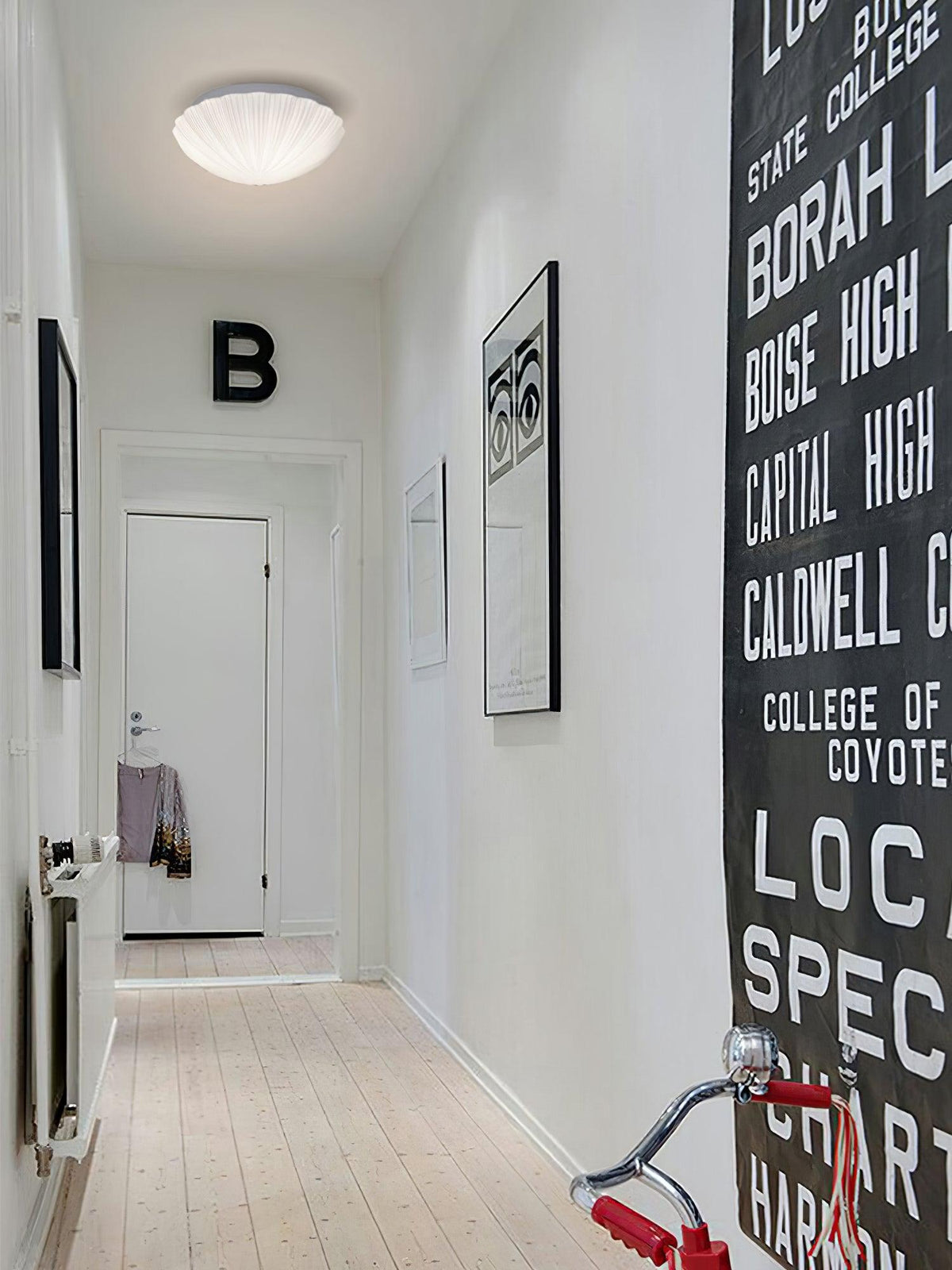 Lampada da soffitto Devan Seashell