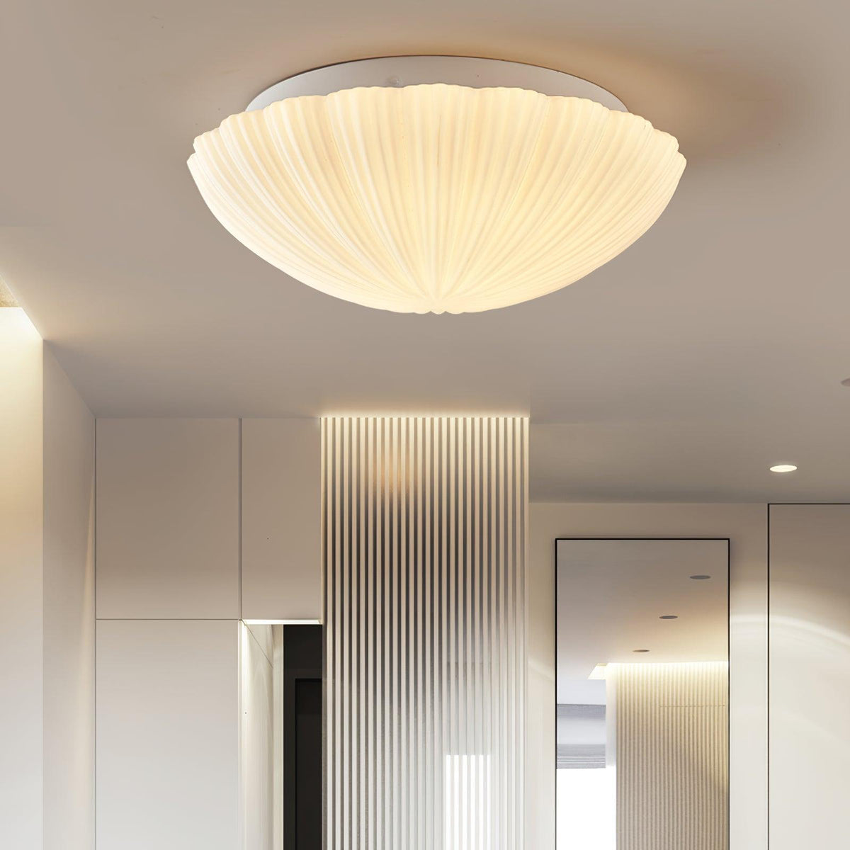 Lampada da soffitto Devan Seashell