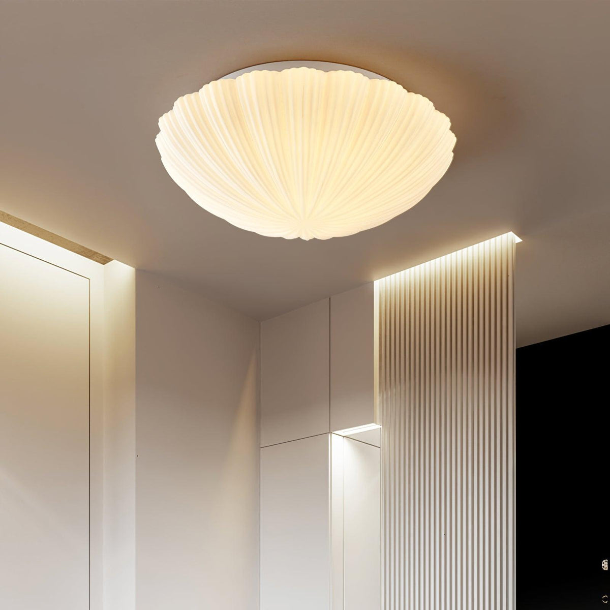 Lampada da soffitto Devan Seashell