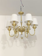 Lampadario in Ottone Diana