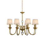 Lampadario in Ottone Diana