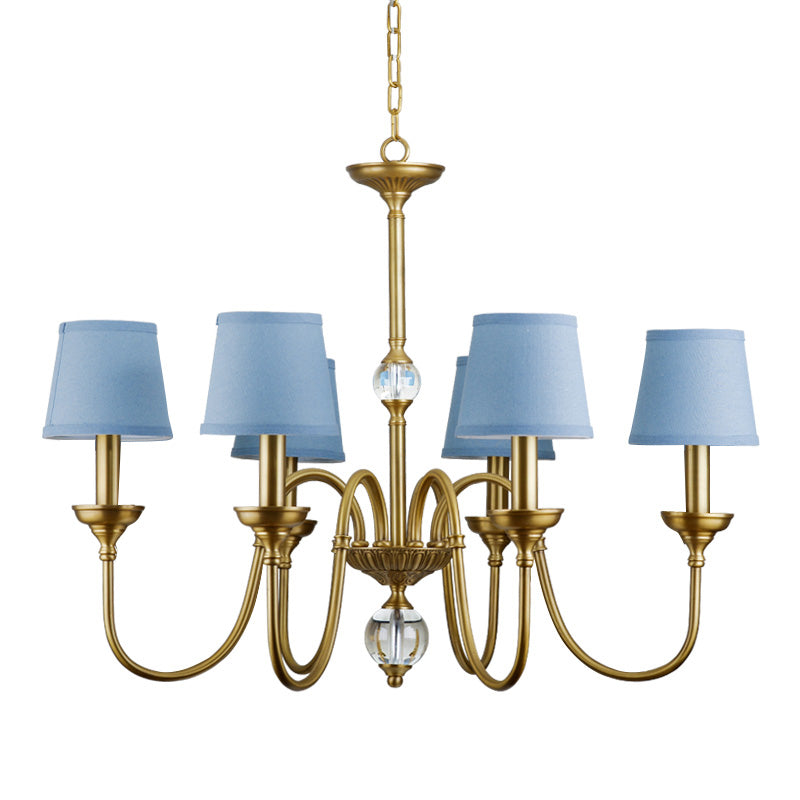 Lampadario in Ottone Diana