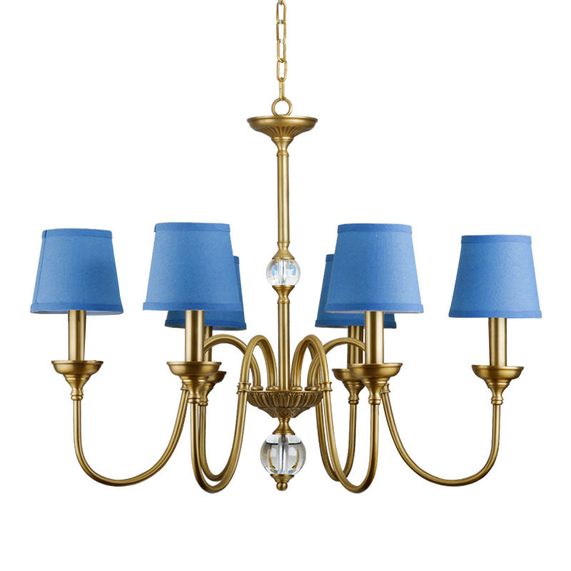 Lampadario in Ottone Diana