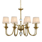 Lampadario in Ottone Diana