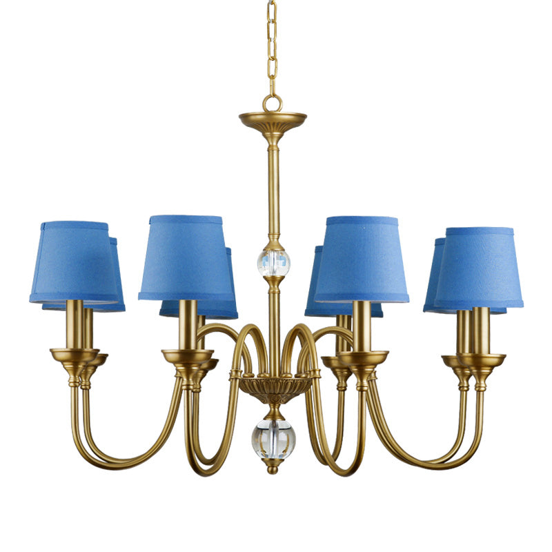 Lampadario in Ottone Diana