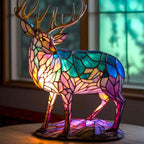 Lampada da tavolo artistica a forma di animale
