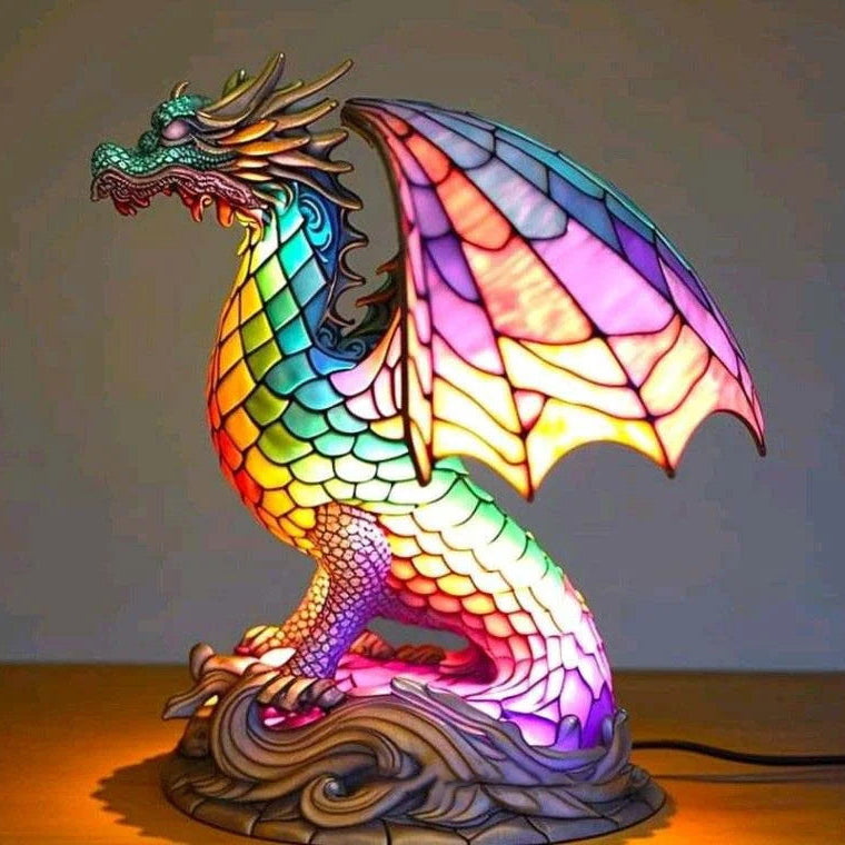 Lampada da tavolo artistica a forma di animale