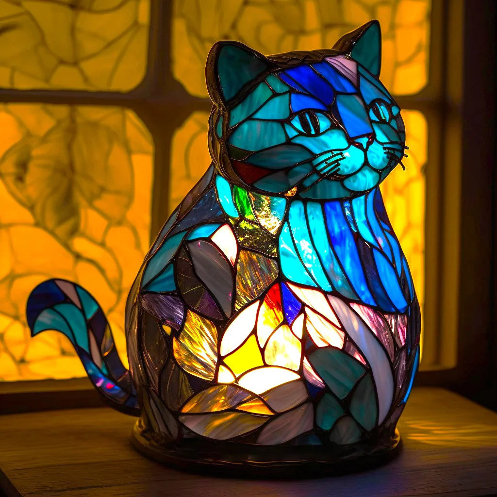 Lampada da tavolo artistica a forma di animale