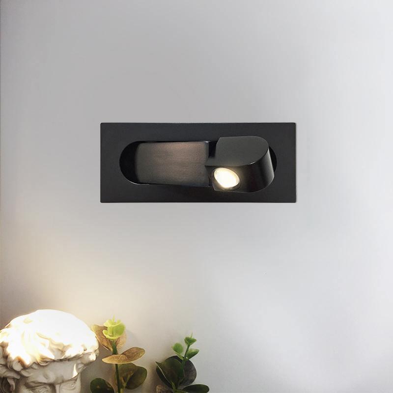 Lustra Applique LED Testa Regolabile Moderna