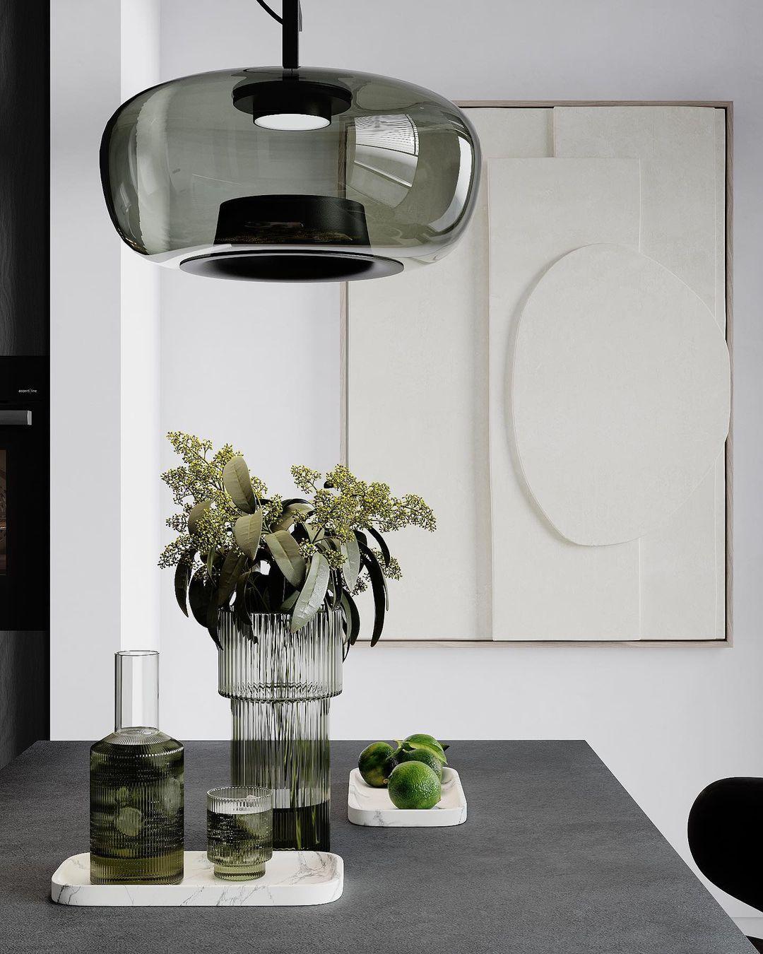 Vespeanre Contemporaneo Lampada a Sospensione