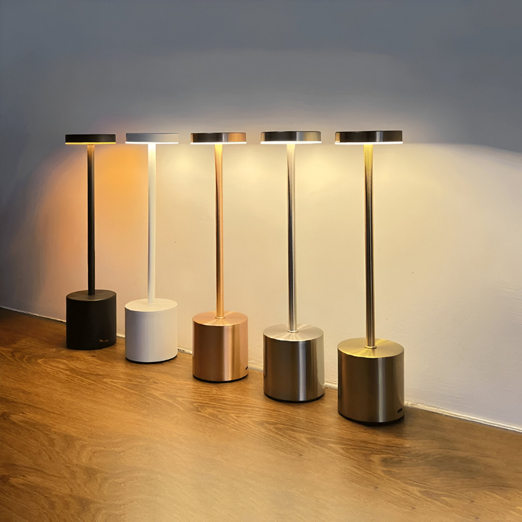 Lampada da Tavolo Moderna Senza Fili Ricaricabile
