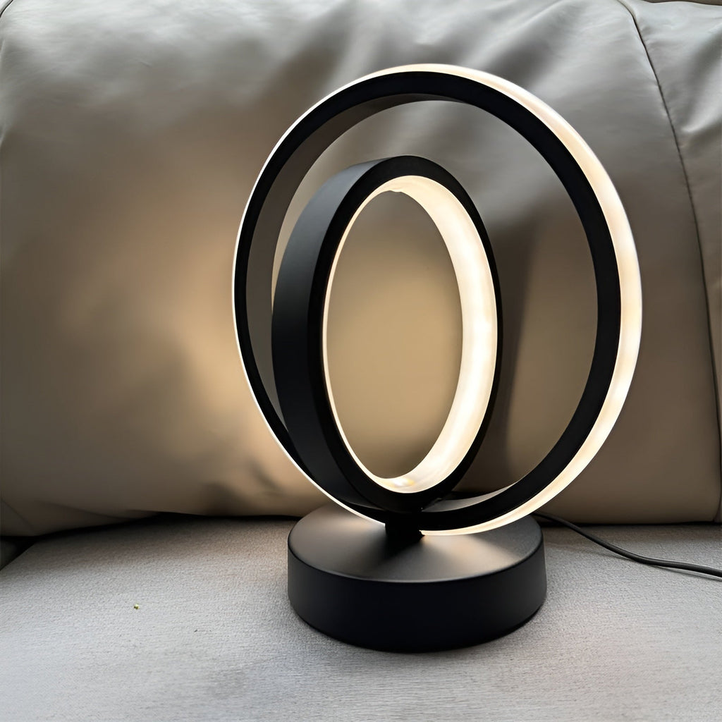 LumiGlow - Lampada da tavolo elegante e regolabile per lavoro, lettura e relax