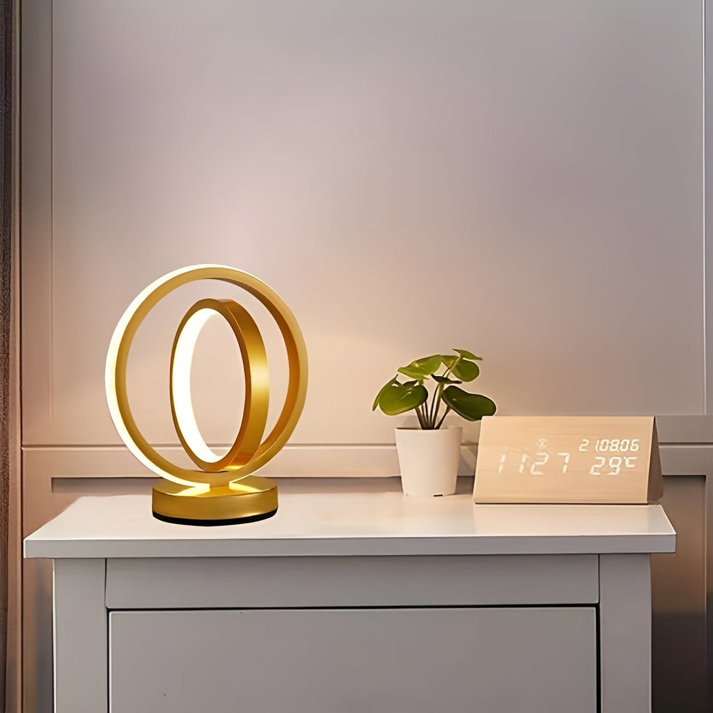 LumiGlow - Lampada da tavolo elegante e regolabile per lavoro, lettura e relax