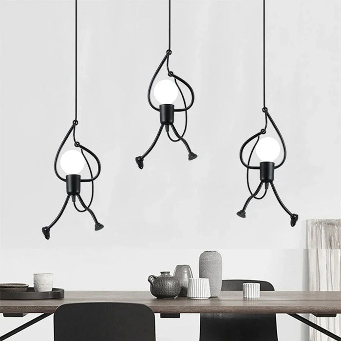 Funkylight | Lampada a sospensione Retro Iron Man
