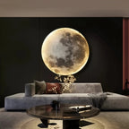 Lampada da parete Eclipse – LED – Bianco – 10–15 m² – Design lunare