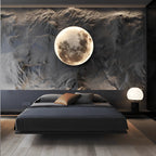 Lampada da parete Eclipse – LED – Bianco – 10–15 m² – Design lunare