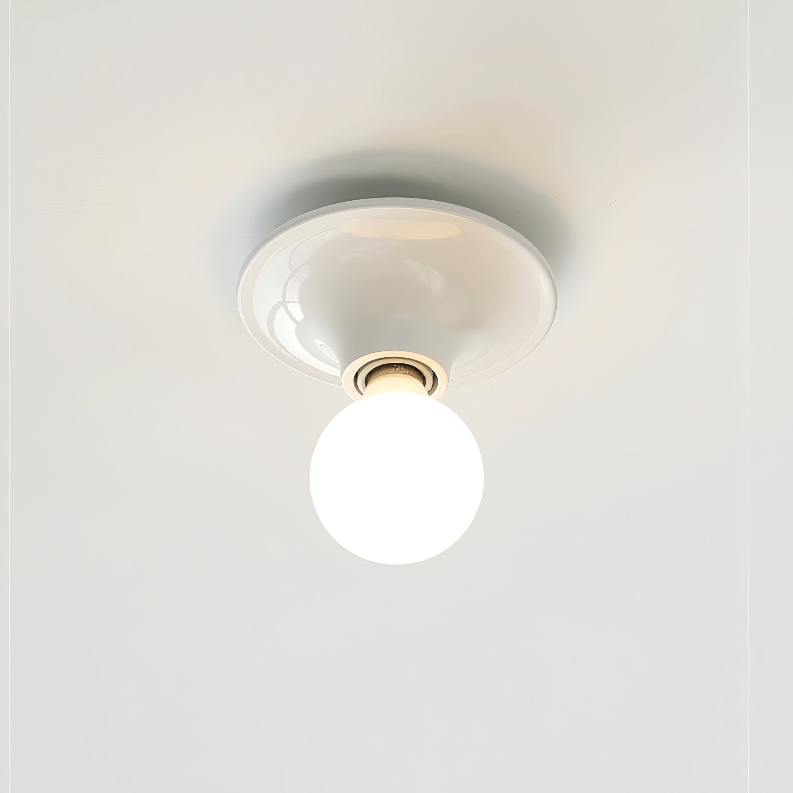Ortheen Applique Parete Vetro Moderna Minimalista