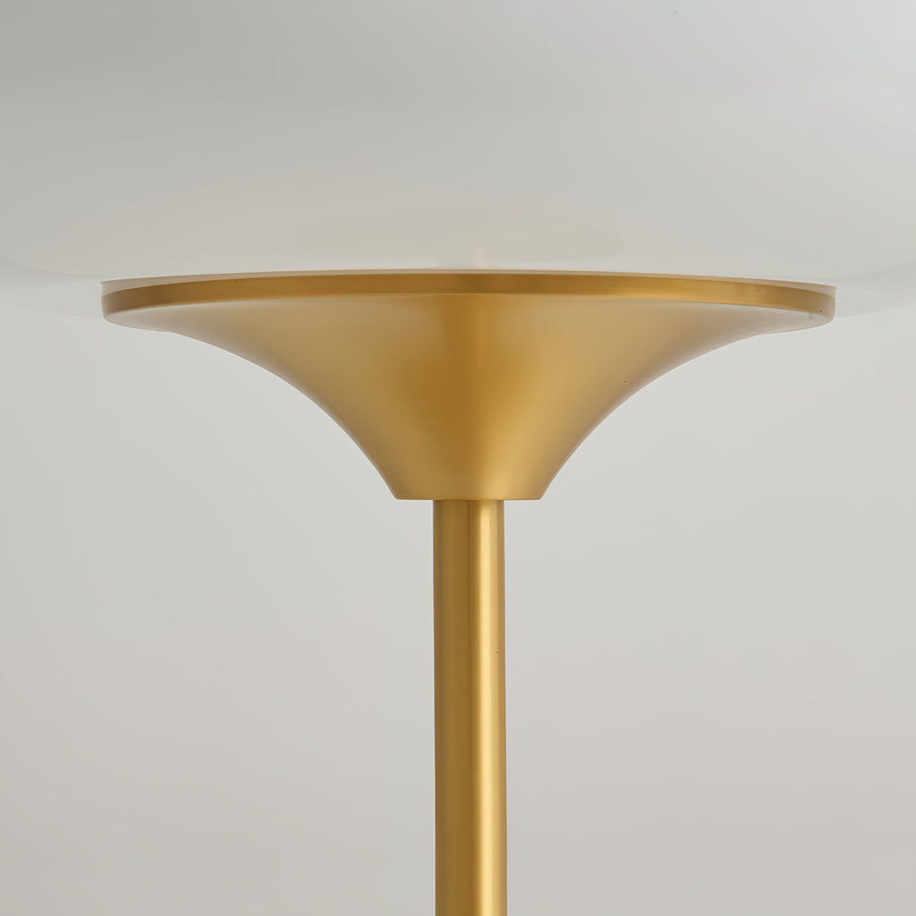 Lampada da Tavolo in Vetro a Forma di Crostata