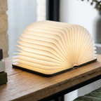 Elara Haus Lampada da Libro Pieghevole a 360 Gradi