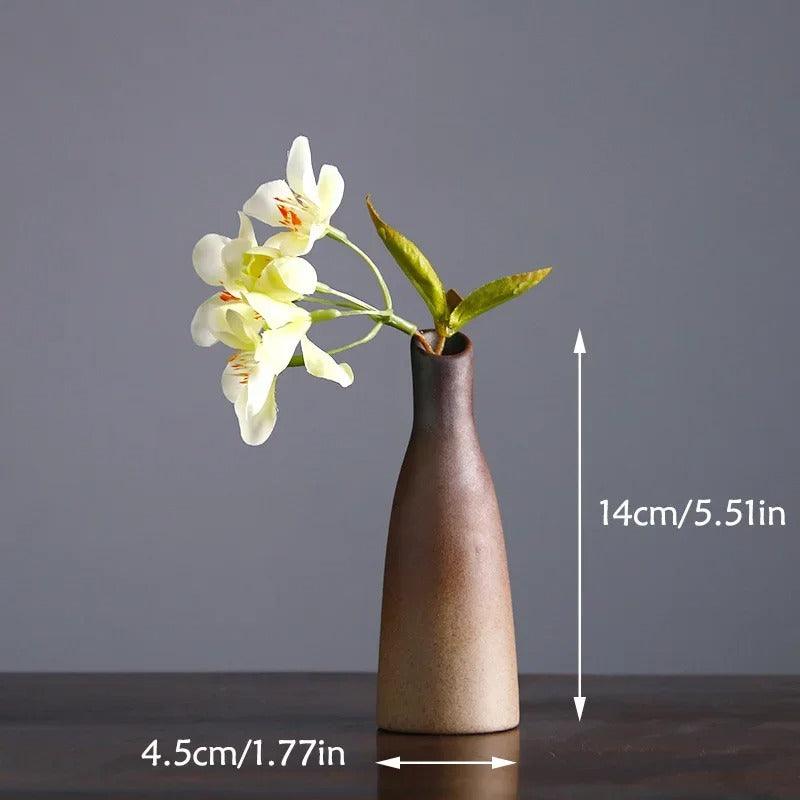 Vaso Zen in Ceramica Terra-Tonale Elara Haus Accent – Ceramica Cotta