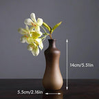 Vaso Zen in Ceramica Terra-Tonale Elara Haus Accent – Ceramica Cotta