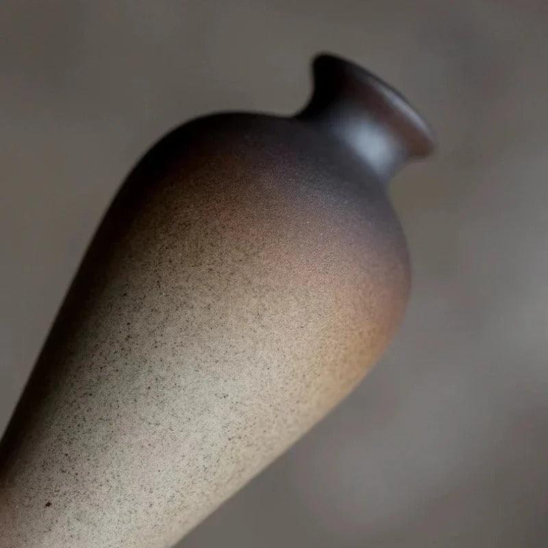 Vaso Zen in Ceramica Terra-Tonale Elara Haus Accent – Ceramica Cotta