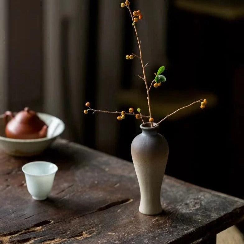 Vaso Zen in Ceramica Terra-Tonale Elara Haus Accent – Ceramica Cotta