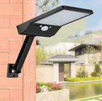 Elara Haus Lampada da Parete di Sicurezza LED Solare Regolabile con Telecomando e Sensore di Movimento