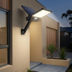 Elara Haus Lampada da Parete di Sicurezza LED Solare Regolabile con Telecomando e Sensore di Movimento