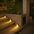 Lampada da Giardino Solare a Gradini in Lega Durabile Architettonica Elara Haus