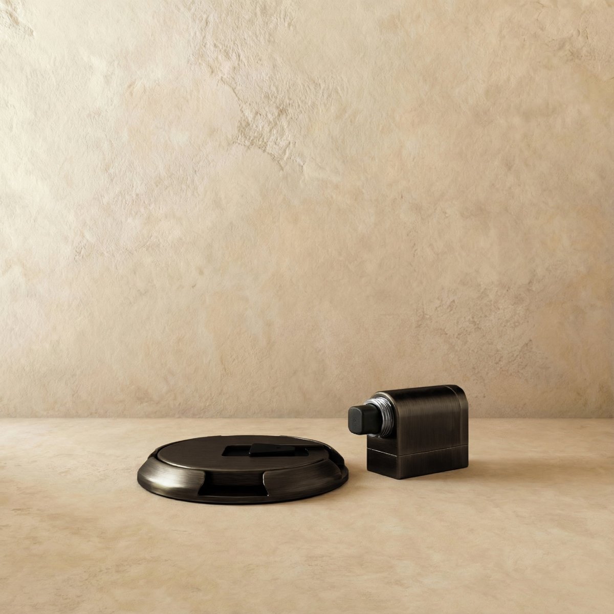 Supporto per Porta a Pavimento Pieghevole Elara Haus