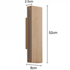 Applique in Legno Architettonico Japandi Elara Haus