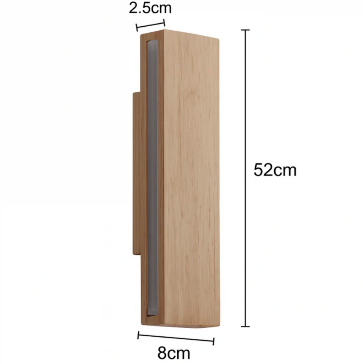 Applique in Legno Architettonico Japandi Elara Haus