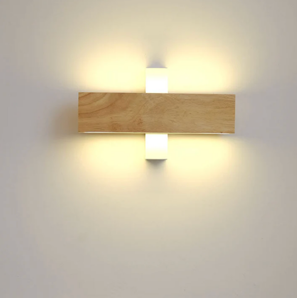 Applique in Legno Architettonico Japandi Elara Haus