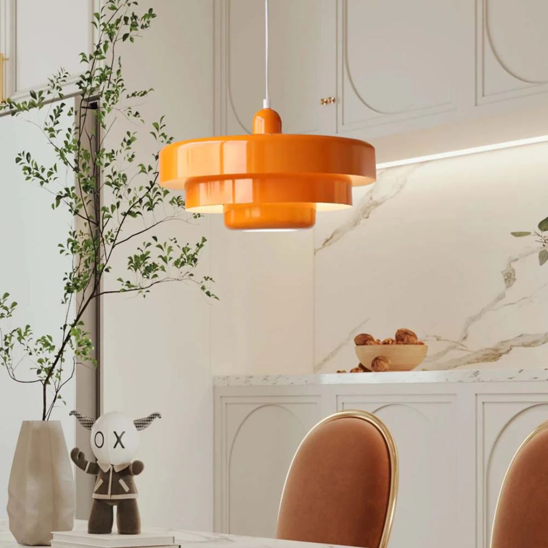 Elara Haus Luce Architettonica a Strati - Sospensione Moderna