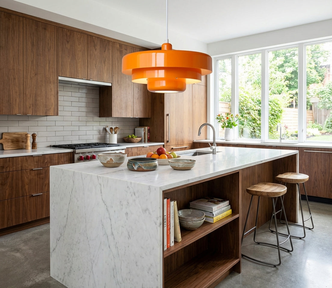 Elara Haus Luce Architettonica a Strati - Sospensione Moderna