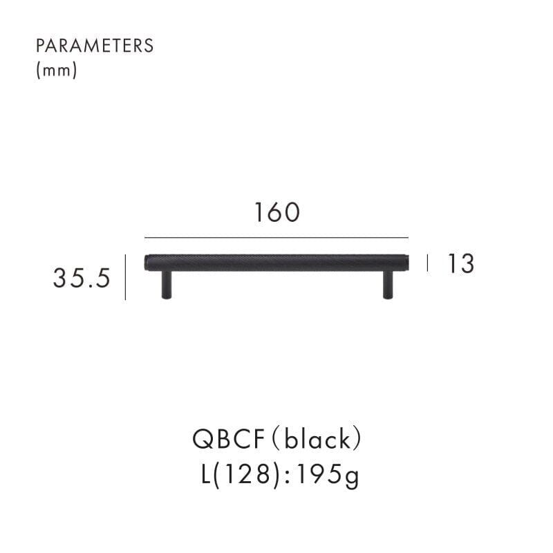 Elara Haus Maniglia per Cassetto Architettonica Minimalista in Ottone a Vortice