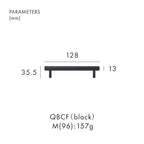 Elara Haus Maniglia per Cassetto Architettonica Minimalista in Ottone a Vortice