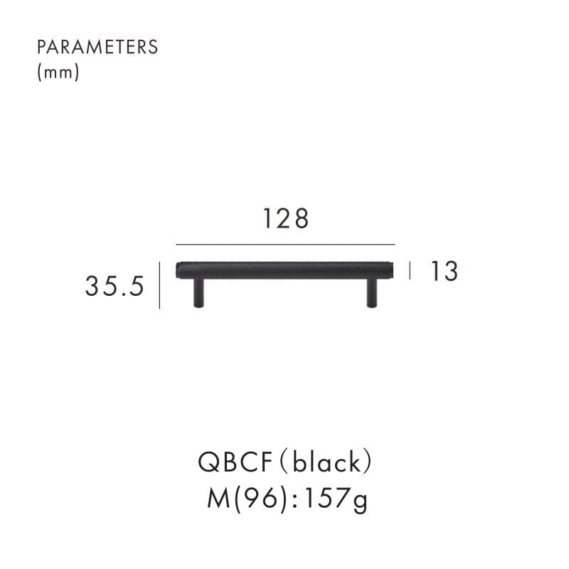 Elara Haus Maniglia per Cassetto Architettonica Minimalista in Ottone a Vortice