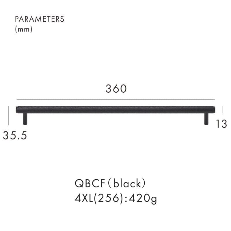 Elara Haus Maniglia per Cassetto Architettonica Minimalista in Ottone a Vortice