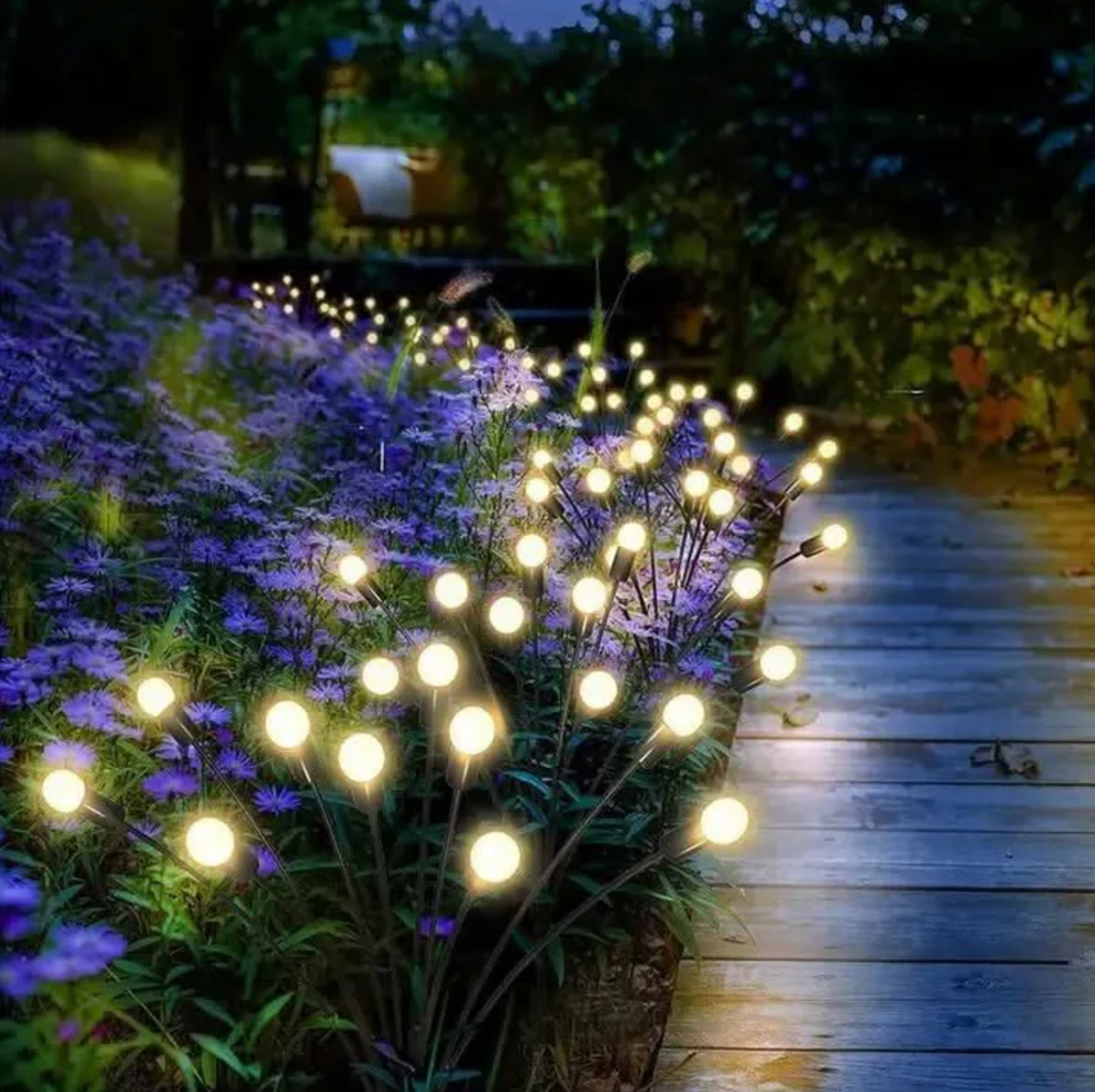 Elara Haus Luci da Giardino Architettoniche Solari Lucciole Oscillanti