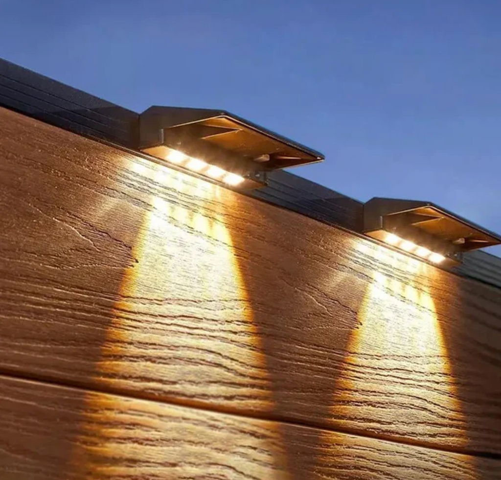 Elara Haus Illuminazione Architettonica Solare LED a Muro e Recinzione Impermeabile