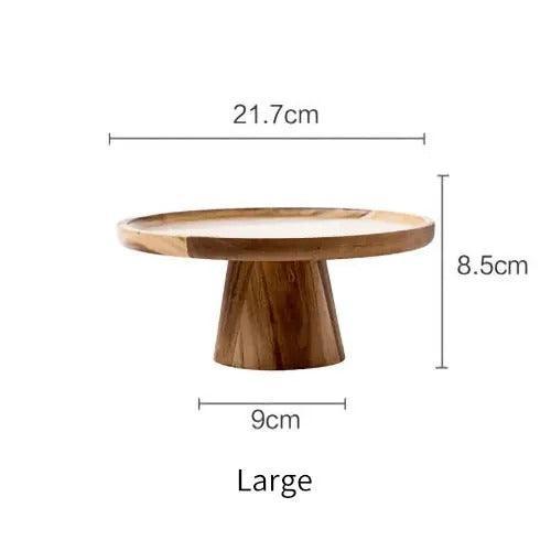Elara Haus Vassoio Espositivo in Legno Artigianale
