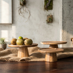 Elara Haus Vassoio Espositivo in Legno Artigianale