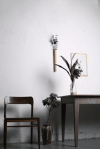 Vaso da Parete Slimline in Legno Artigianale Elara Haus