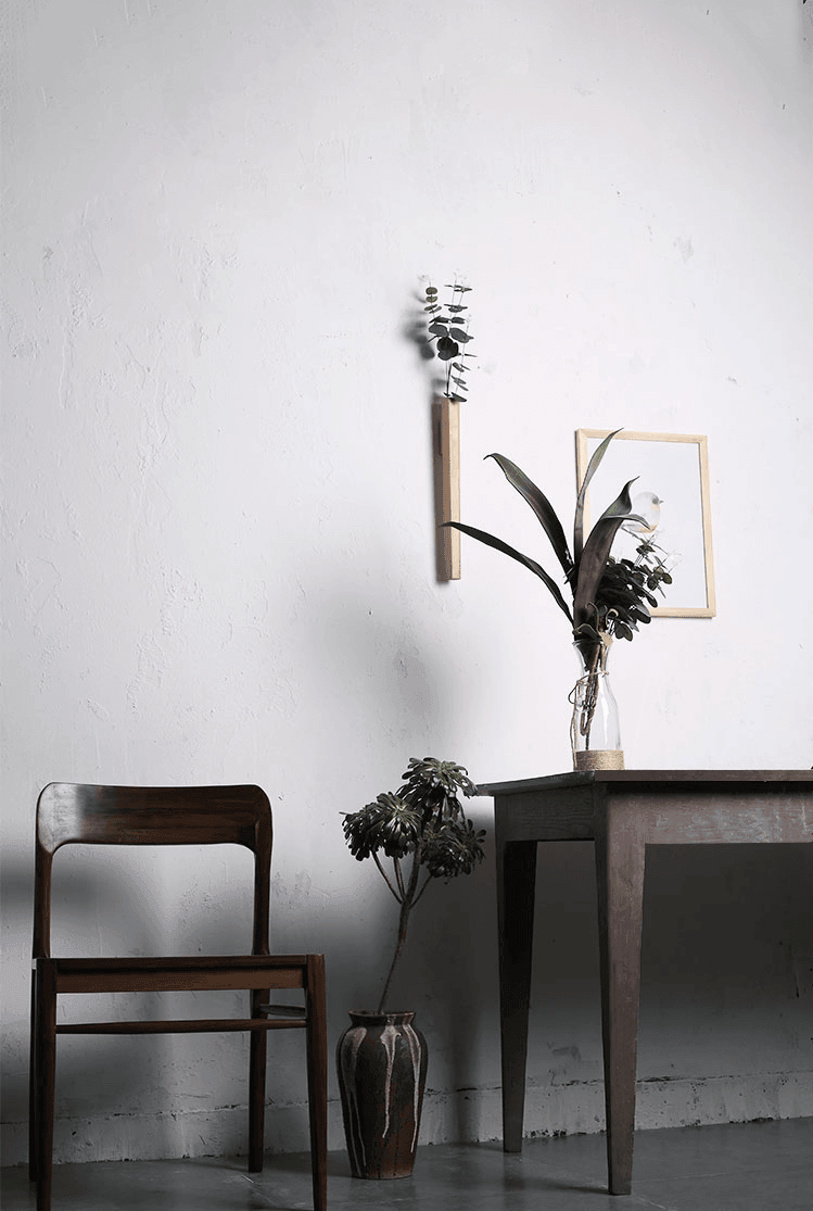 Vaso da Parete Slimline in Legno Artigianale Elara Haus