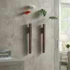 Vaso da Parete Slimline in Legno Artigianale Elara Haus