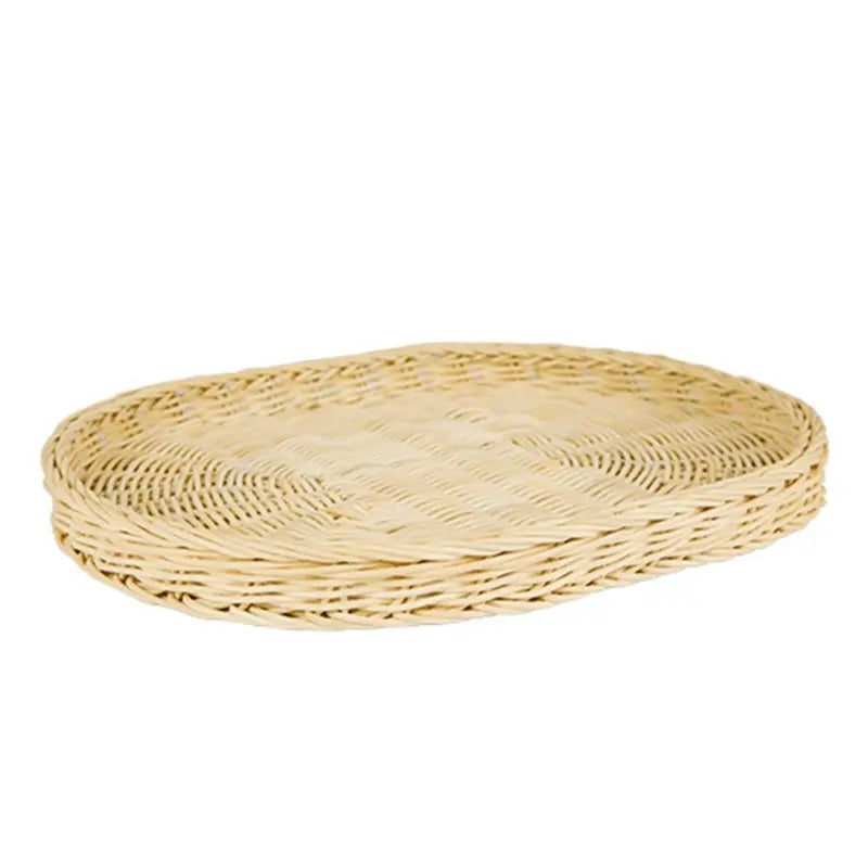 Elara Haus Cloche per Pane in Rattan Intrecciato Artigianale