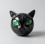 Scultura di Gatto Elara Haus - Decorazione Artistica per la Casa in Resina di Alta Qualità